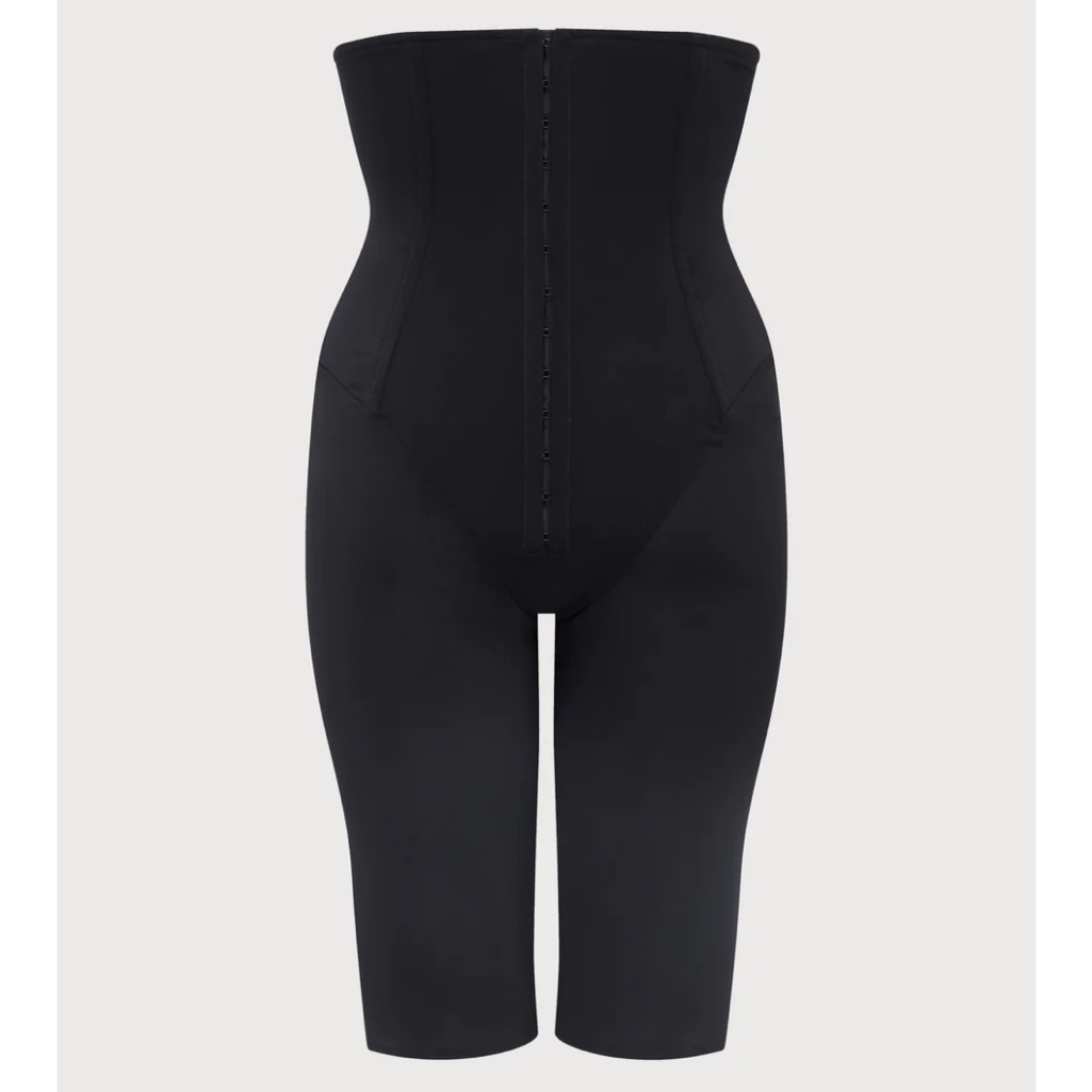 Yuzefi Corset Black Sheer Shorts